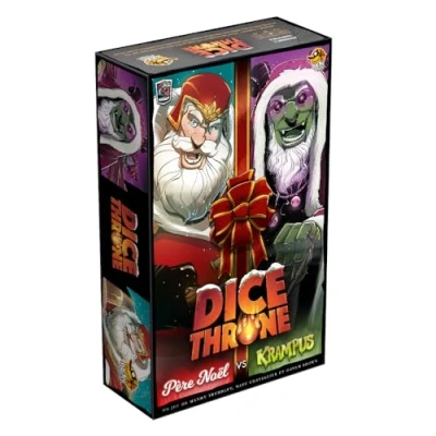 Afbeelding van Lucky Duck Games Dice Throne Kerstman Vs Krampus