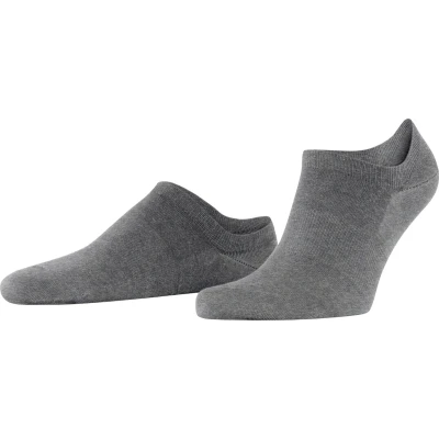 Afbeelding van Falke heren Climawool sneakersokken in wolblend de kleur Lichtgrijs, maat: 41/42