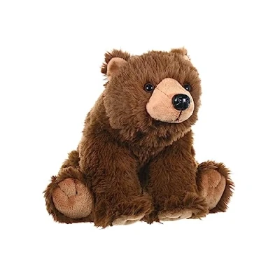 Afbeelding van Wild Republic Cuddlekins Bruine beer pluche baby cadeau voor meisjes en jongens kinderen dier baby&#039;s, speelgoed van gerecycled materiaal, 30 cm