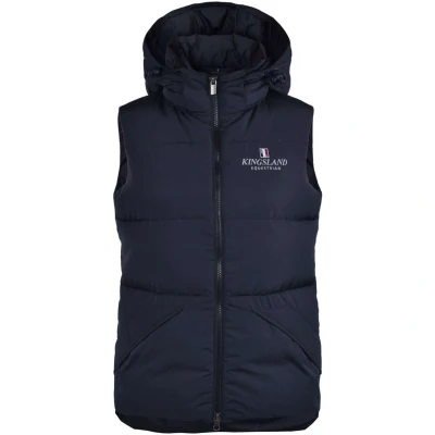 Afbeelding van Kingsland Bodywarmer Classic met Capuchon Unisex Navy M