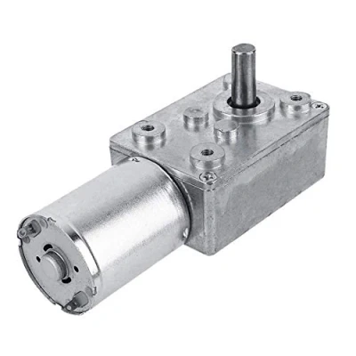 Afbeelding van Omkeerbare High Torque Worm Getriebemotor DC 12 V Reduktion Motor CW/CCW (20 rpm)