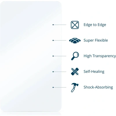 Afbeelding van BROTECT Screenprotector voor Willful SW352 Folie Beschermfolie transparant volledig dekking (2 Stuks)