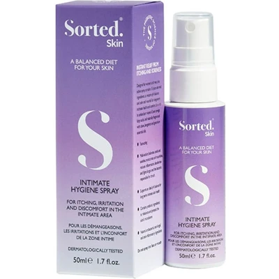 Afbeelding van Sorted Skin Intimate Hygiene Spray Tegen Jeuk en Pijn Intieme Zone Natuurlijk