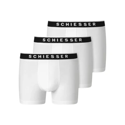 Image de Schiesser Herren 3 PACK Boxershorts Bio Baumwolle 95/5 Organic