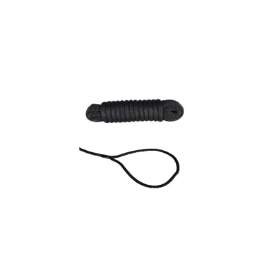 Afbeelding van Landvast polyester zwart 12mm 10m Boot touw