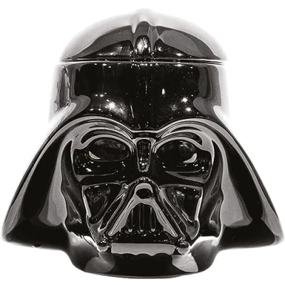 Afbeelding van Pyramid International Star Wars 3D Darth Vader Design mok 414 ml keramische koffiemok cadeau voor mannen vrouwen officieel product, zwart, 12 x 14 16 cm