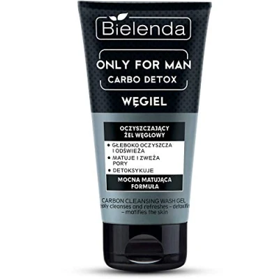 Afbeelding van Bielenda Only For Men Carbo Detox Carbon Cleansing Gel 150G
