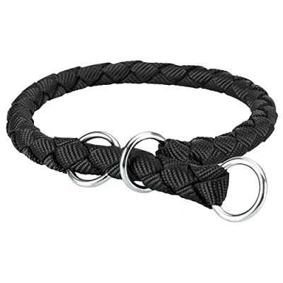 Afbeelding van Trixie Cavo Anti Trek Halsband Zwart L