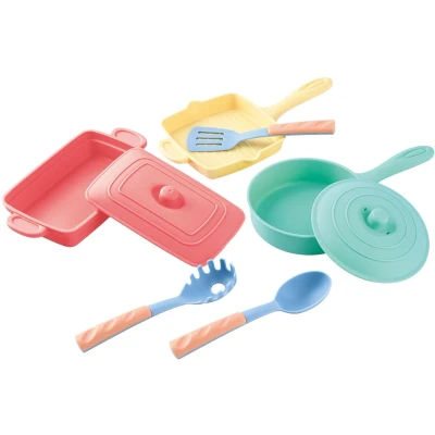 Afbeelding van Play Braadpan en Grillpan Speelset, 8dlg.