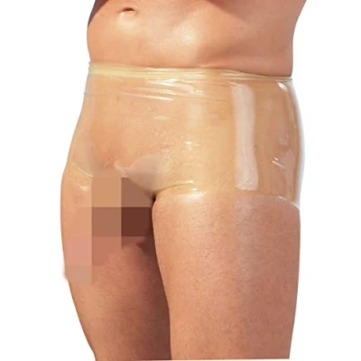 Afbeelding van The Latex Collection Boxer Met Penissleeve Transparant