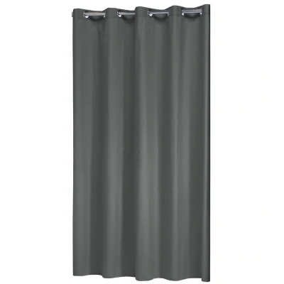 Afbeelding van Sealskin Coloris Douchegordijn Polyester/Katoen 180x200 cm Grijs