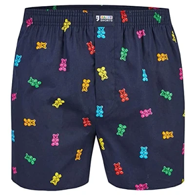 Afbeelding van Happy Shorts Onderbroeken, Heren, Maat: Medium, Multi coloured