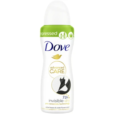 Afbeelding van Dove Deodorant Spray Invisible Dry 100 ml