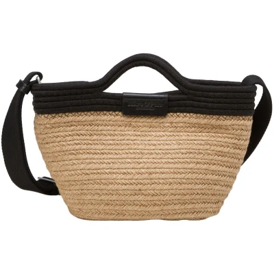 Afbeelding van Marc O&#039;Polo Schoudertas Jonni Shopper Nature / Black Lichtbruin