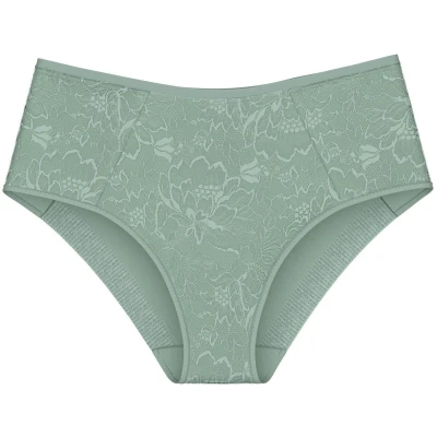 Afbeelding van Triumph dames Amourette slip van kant in de kleur Mint, maat: 42