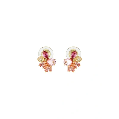 Afbeelding van Swarovski dames Gema oorclips verguld in de kleur Goud