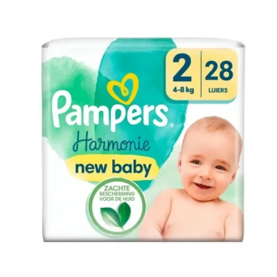 Afbeelding van 4x Pampers Harmonie Luiers Maat 2 (4 8 kg) 29 stuks