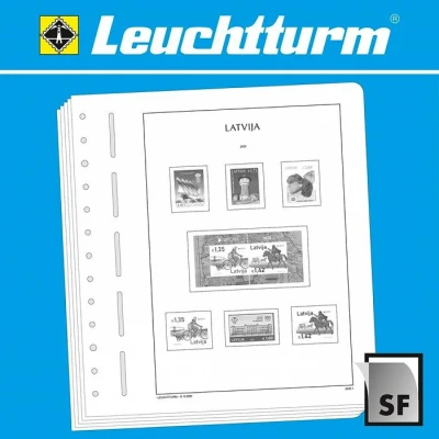 Afbeelding van Leuchtturm Leuchtturm, Supplement Letland jaar 2022 per set