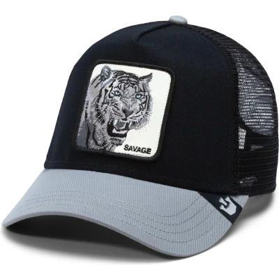 Afbeelding van Goorin Bros Trucker Savage Tiger Pet, Heren, Maat: One Size, Black