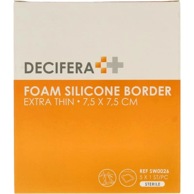 Afbeelding van Decifera foam border 7.5x7.5cm