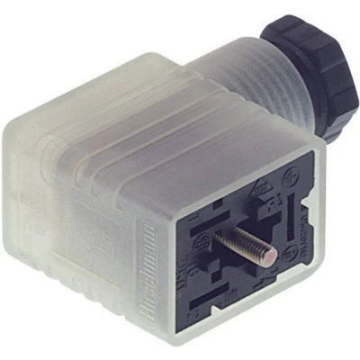 Afbeelding van Hirschmann GML 216 NJ LED 24 HH 934 458 002 1 Zwart Aantal polen:2 + PE Inhoud: stuk(s)