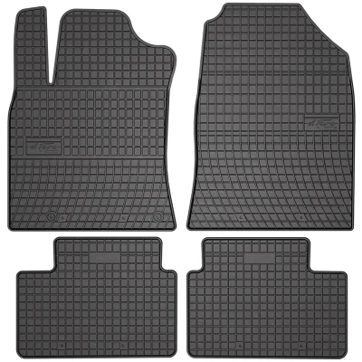 Afbeelding van FROGUM El Toro 412507 Vloermatset Rubber voor en achter 4 zwart Op maat gemaakt