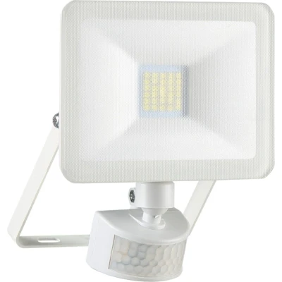Afbeelding van ELRO LF60 Design LED Buitenlamp met Bewegingssensor 10W 800LM IP54 Waterdicht Wit