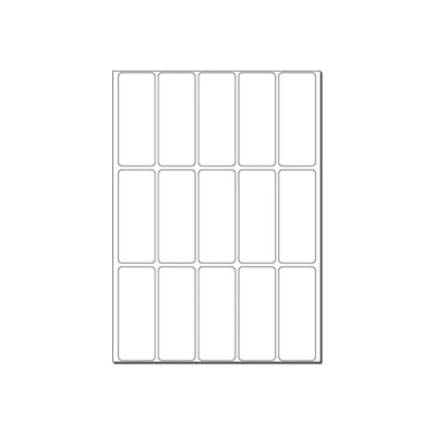 Afbeelding van Etiket HERMA 2410 20x50mm wit 480stuks