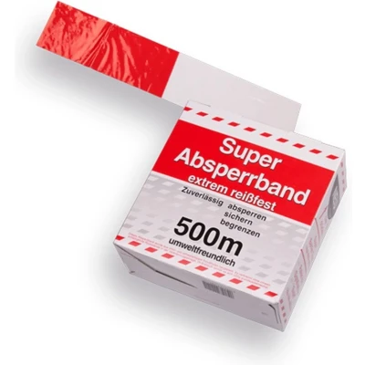Afbeelding van Foliefol VHP80500 0001 Afzetlint 80mm x 500m Rood