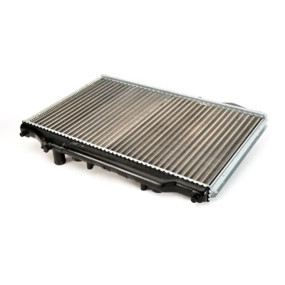 Afbeelding van THERMOTEC D73008TT Radiateur Aluminium, Kunststof voor voertuigen met/zonder airco 658 400 30 Handgeschakeld Koelribben mechanisch gelast