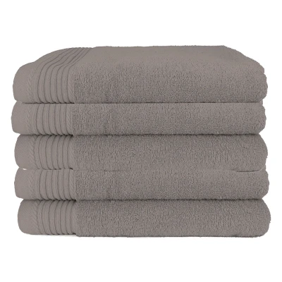 Afbeelding van 5 x The One Towelling handdoek Deluxe 70x140 Taupe