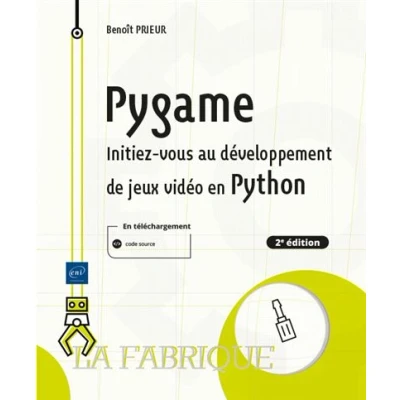 Image de Pygame Initiez vous au développement de jeux vidéo en Python (2e édition)