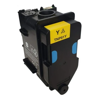 Image de Bizhub C4000i Konica Minolta TNP 81Y (AAJW251) toner (d&#039;origine) jaune