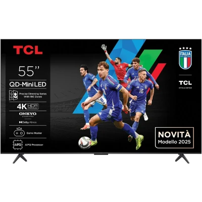 Afbeelding van TCL 55C6KS 55 Ultra HD 4K QD Mini LED Smart TV (2025) Google + Wifi Dolby Vision Local Dimming 60Hz