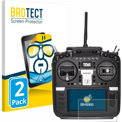 Afbeelding van BROTECT Screenprotector voor Radiomaster TX16S Folie Beschermfolie transparant (2 Stuks)