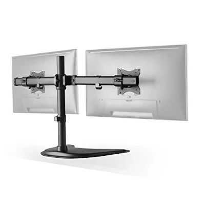 Afbeelding van RICOO VESA bureaustandaard voor 13 tot 27 inch scherm, 2 armen TS8211 monitorstandaard computermonitor