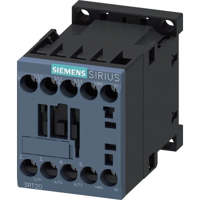 Afbeelding van Siemens 3RT2016 1AP01 Contactor 3x NO 4 kW 230 V/AC 9 A Met hulpcontact 1 stuk(s)
