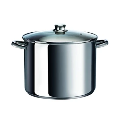Afbeelding van BEKA Meteor Marmiet Met Glazen Deksel Inox 9L Ø 24 cm