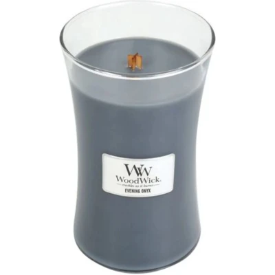 Afbeelding van Woodwick Evening Onyx kaars groot