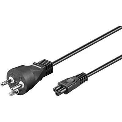 Afbeelding van Microconnect PE120805 electriciteitssnoer Zwart 0,5 m Netstekker type K C5 stekker