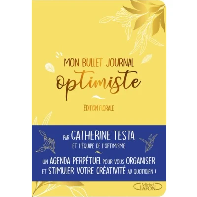 Image de Bullet journal optimiste A5 Edition Florale Agenda et carnet de notes To do list organisation créativité bonheur as