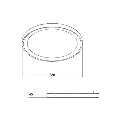 Afbeelding van BRUMBERG Sunny Mini LED plafondlamp RC CCT zwart