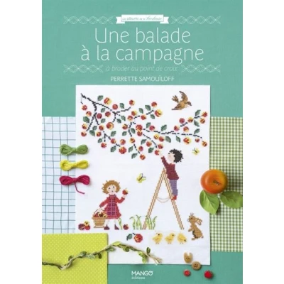 Image de Une balade à la campagne broder au point de croix