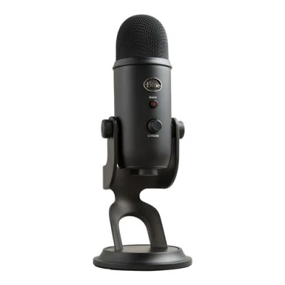 Image de Blue Mic Microphone De Streaming Yeti Usb Noir (988 000229)