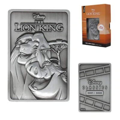 Afbeelding van FaNaTtik The Lion King Verzamelobject Ingot Limited Edition Zilverkleurig