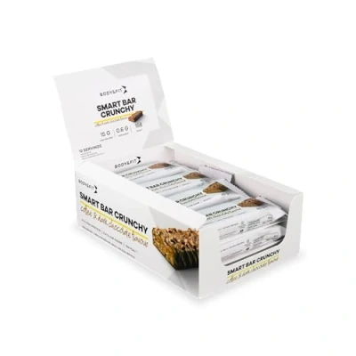 Afbeelding van Body &amp; Fit Smart Bars Crunchy Proteine Repen Coffee Dark Chocolate Protein Bar 12 eiwitrepen (12 x 45 gram)