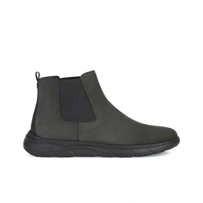 Afbeelding van Geox Korte laarzen, Heren, Maat: 39, Grigio Leer/ synthetisch