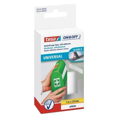 Image de Bande Velcro Tesa 1mx20mm blanc