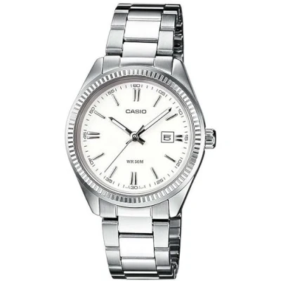 Image de Casio Montre Homme Collection, Blanc, taille unique, Bracelet