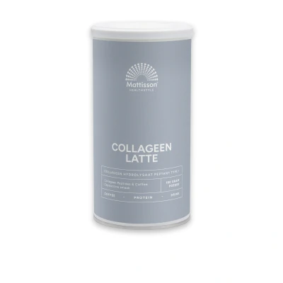 Afbeelding van Mattisson Collageen Latte Cappuccino smaak 180 g